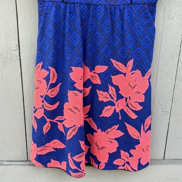 Anthropologie HD in Paris A-Line Floral Dress Bohemian Classic Summer Vibes Sz M - Picture 2 of 7